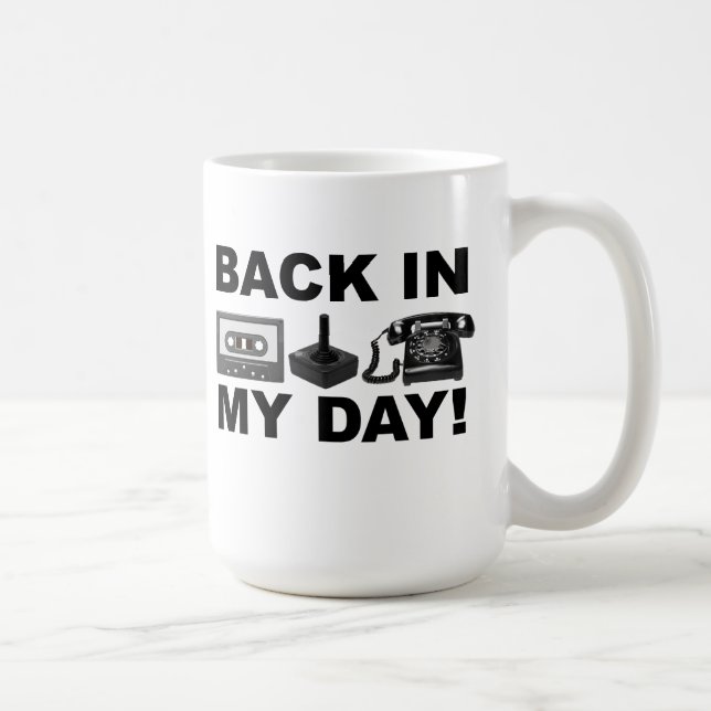 Café Taza Divertida Retro De Mi Época (Derecha)