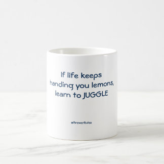 Café Taza divertida: Si la vida guarda el dar le de los