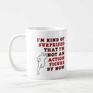 Café Taza Divertida Sorpresa Figura de Acción