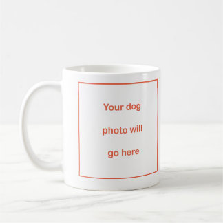 Café Taza doble de la foto