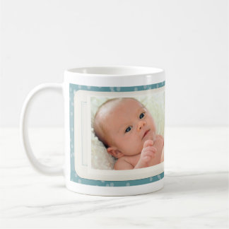 Café Taza dulce de la invitación del nacimiento del