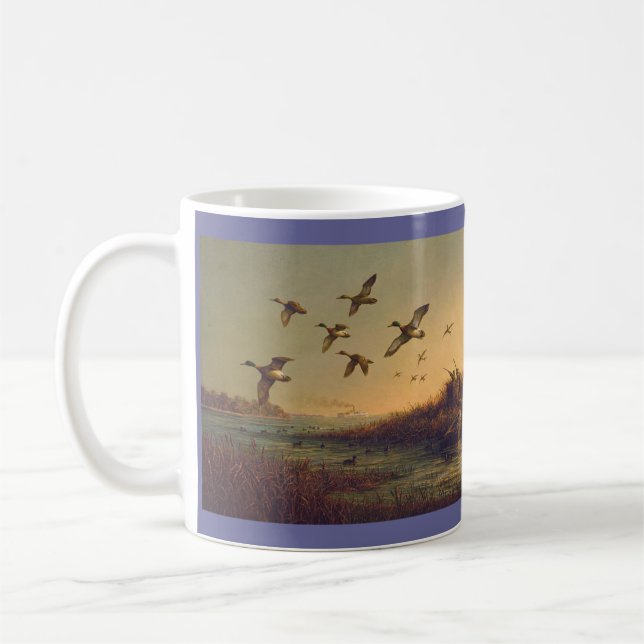 Café Taza "Eastern Shore Mallards" de Paul McGehee (Izquierda)