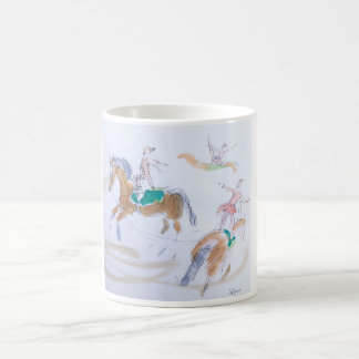 Café Taza ecuestre de la bóveda