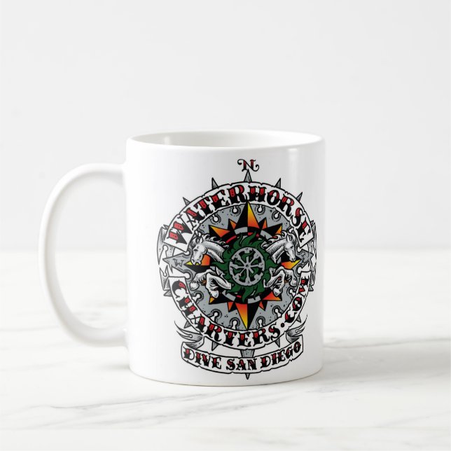 Café Taza el derecho de Waterhorse (Izquierda)
