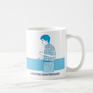 Café Taza eléctrica de la escena del lago heartbreaker