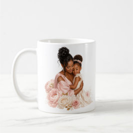 Café Taza Elegante Regalo para el Día de la Madre Negro