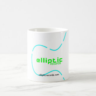 Café Taza elíptica de los expedientes