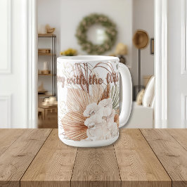 Café Taza en armonía con el salvaje | Taza de cerámica 