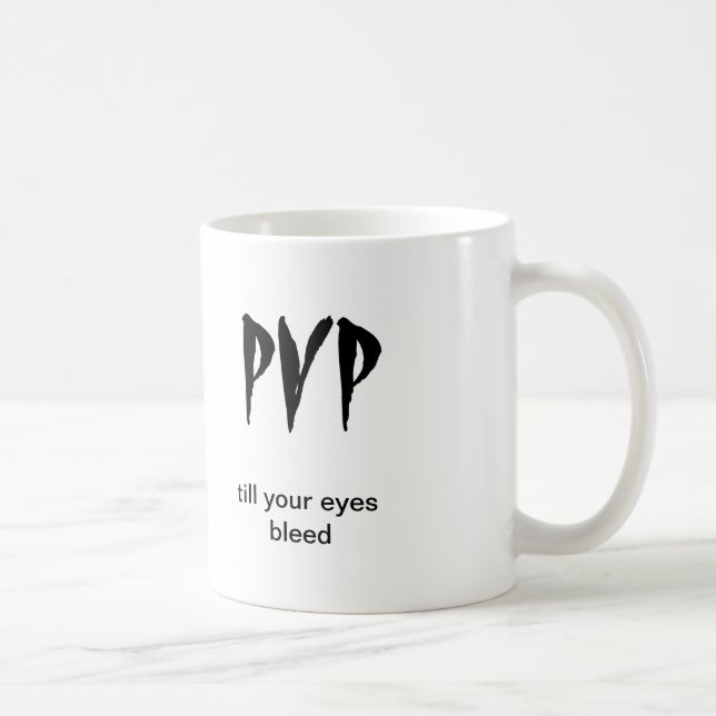 Café Taza en línea del juego de PVP (Derecha)