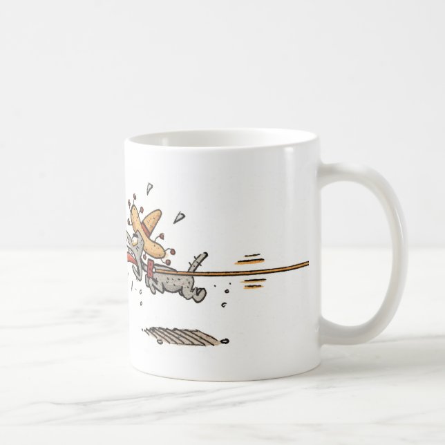 Café Taza enojada de Chichuahua (Derecha)