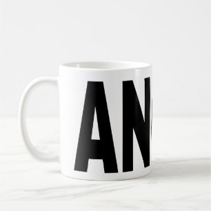 Café Taza ENOJADA de la palabra