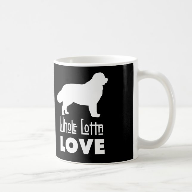 Café Taza entera del amor de Lotta Newfie (Derecha)