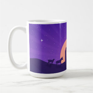 Café Taza Escena de la Natividad