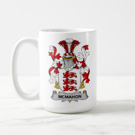 Café Taza Escudo de Armas de la Familia McMahon