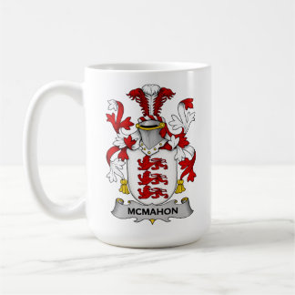 Café Taza Escudo de Armas de la Familia McMahon