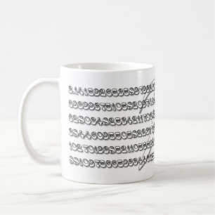 Café Taza especial del pi para los frikis de la