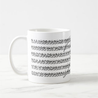 Café Taza especial del pi para los frikis de la