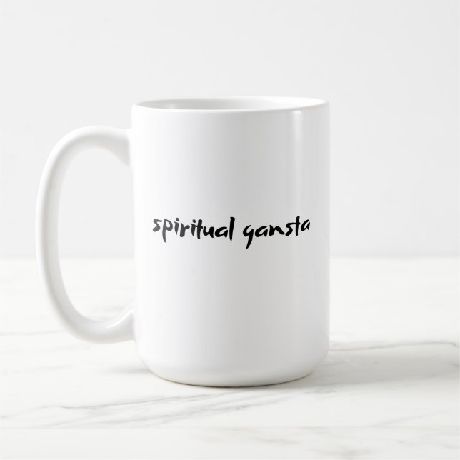 Café Taza espiritual de Gangsta (Izquierda)