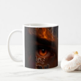 Café Taza estética de fantasía oscura Mystic Burning Ey