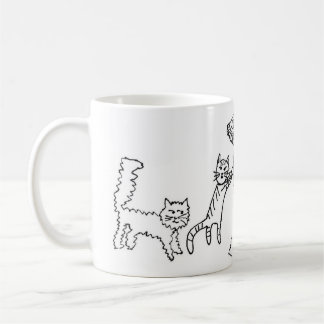 Café Taza estupenda de los mejores amigos