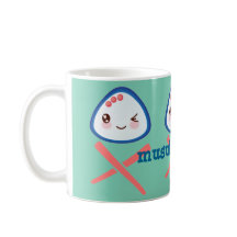 Taza estupenda del asesinato de Kawaii Musubi
