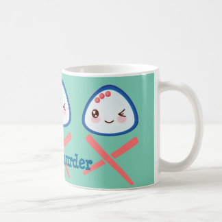 Café Taza estupenda del asesinato de Kawaii Musubi