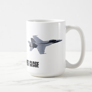 Café Taza estupenda del avispón de la marina de guerra
