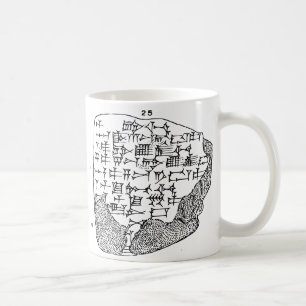 Café Taza excelente cuneiforme de la bebida