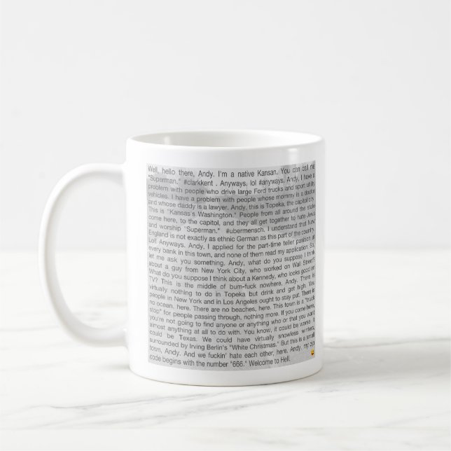 Café Taza existencial de la crisis (Izquierda)