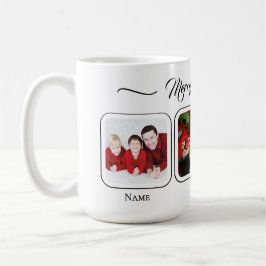 Café Taza familiar de Navidad blanca