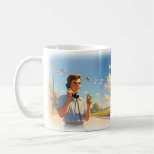 Café Taza Felices Juntos Historia de Amor Día Soleado