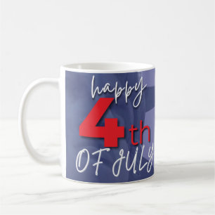 Café Taza Feliz 4 de Julio Día de la Independencia