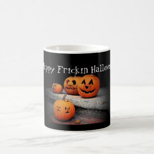Café Taza feliz de Frickin Halloween
