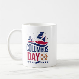Café Taza Feliz Día de Colón – Celebra la Historia