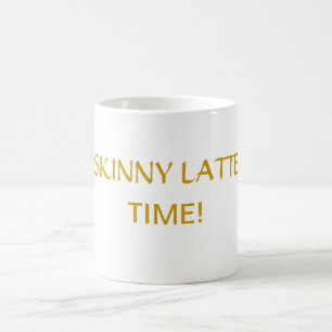 Café Taza flaca de Latte