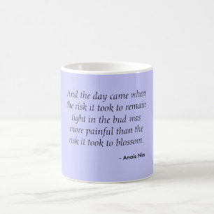 Café Taza - flor de Anais Nin