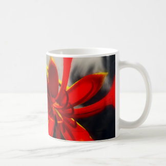 Café Taza Flor de Poinciana Real