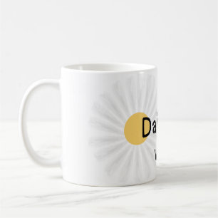 Café Taza Floral Monísima Solo Vibraciones de Margarita