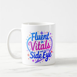 Café Taza Fluent en Signos Vitales y Mirada de Enfermer