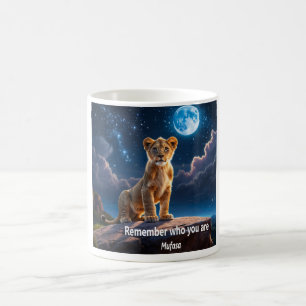 Café Taza Frase Inspiradora de Mufasa