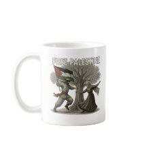 Taza Free Palestina – Raíces de Resistencia