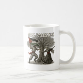 Café Taza Free Palestina – Raíces de Resistencia