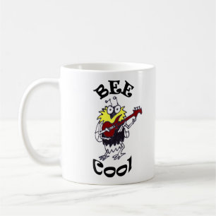 Café Taza fresca de la abeja