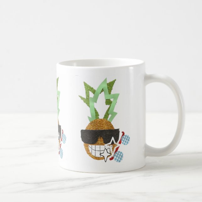 Café Taza fresca de la piña (Derecha)