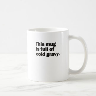 Café Taza fría de la salsa