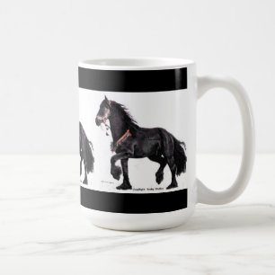 Café Taza frisia de la danza