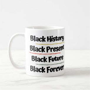 Café Taza futura negra negra de la historia…