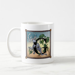 Café Taza galante de Letterblock - ofreciendo la letra