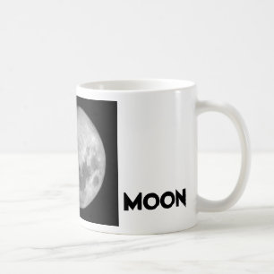 Café Taza gibosa de la luna