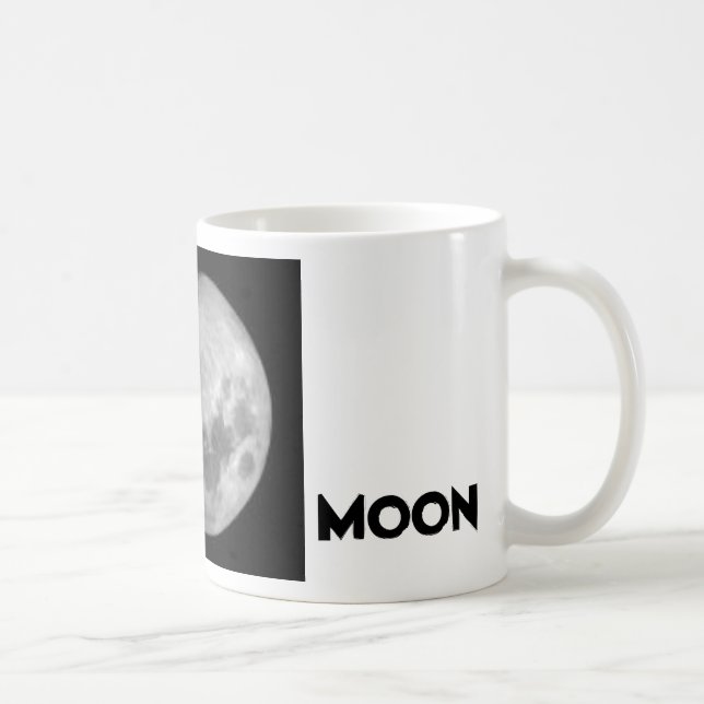 Café Taza gibosa de la luna (Derecha)